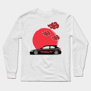 Shaddowryderz Red Sun Civic Long Sleeve T-Shirt